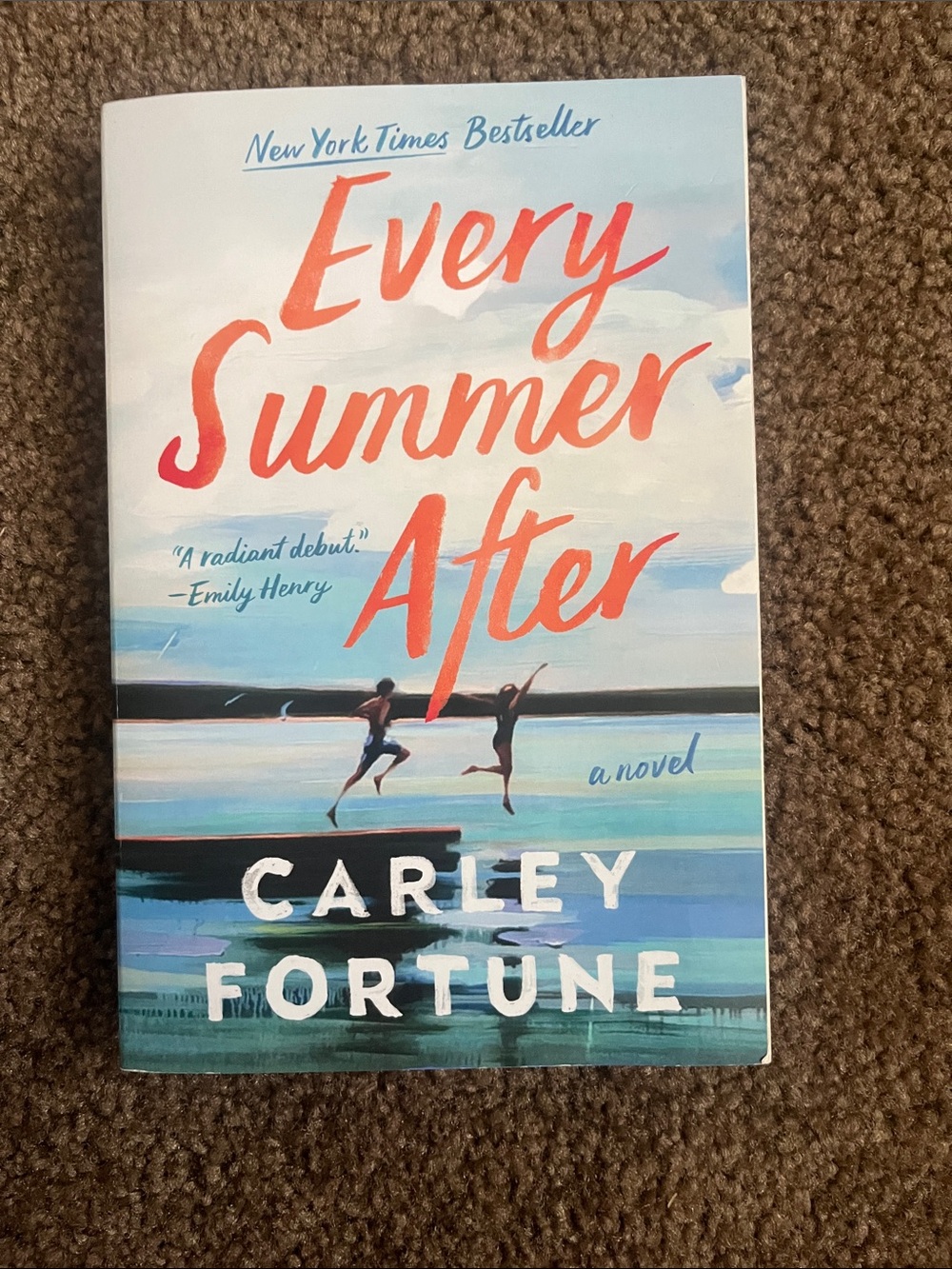 Every Summer After - Blue & Coral Paperback Novel